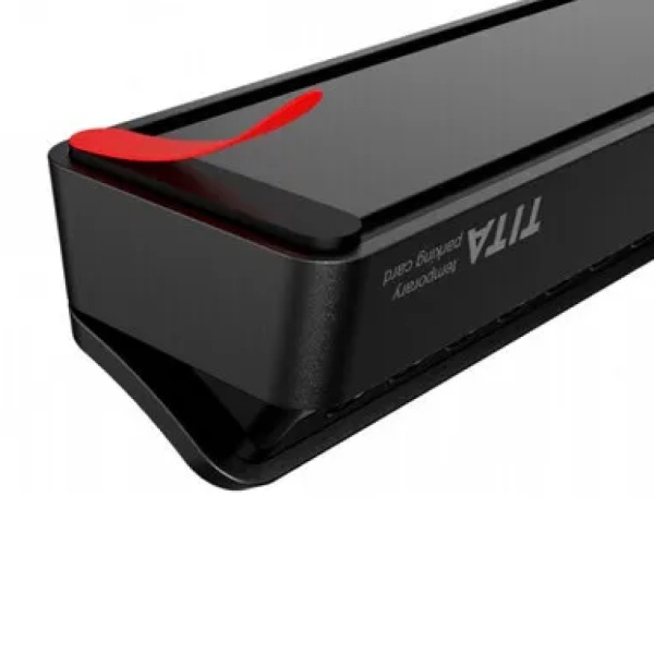 Карта парковочная  TITA Temporary Parking Card, черная